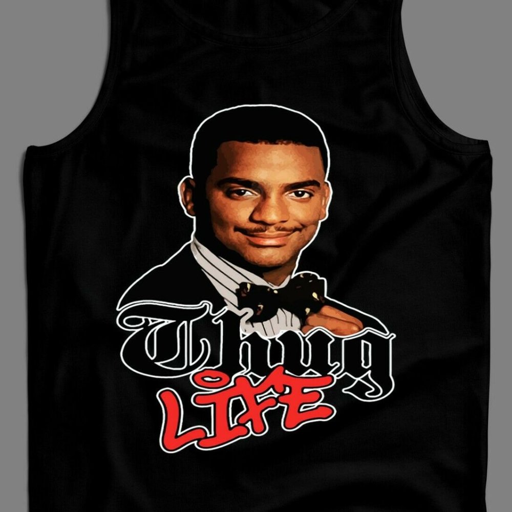 FRESH PRINCE BELAIR CARLTON BANKS THUG LIFE TANK